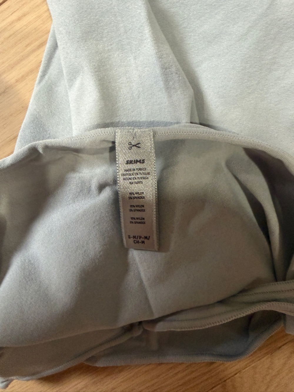 SKIMS Light Gray Sleeveless Bodysuit - Picture 2 of 4